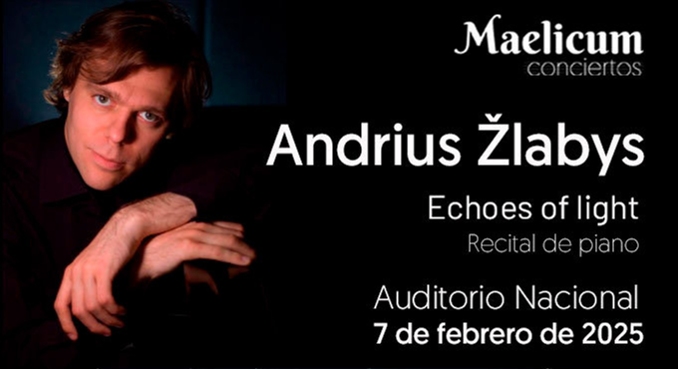 Cartel del espectáculo Recital De Piano Andrius Zlabys