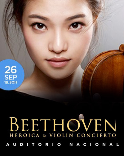 Cartel del espectáculo Beethoven: Heroica y Concierto para Violín