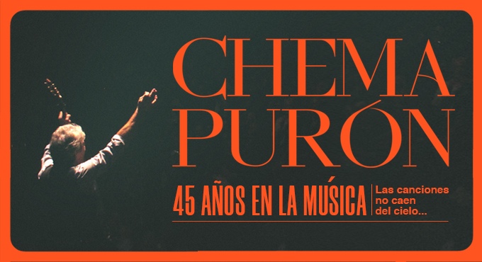 Cartel del espectáculo Chema Purón