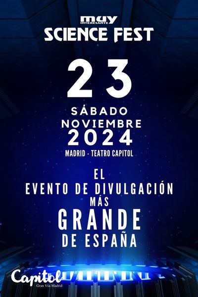 Cartel del espectáculo Muy Interesante Science Fest 2024