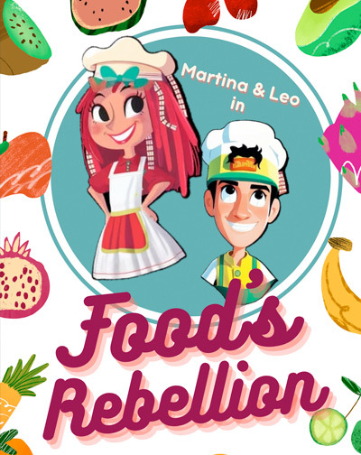 Cartel del espectáculo Food´s Rebellion