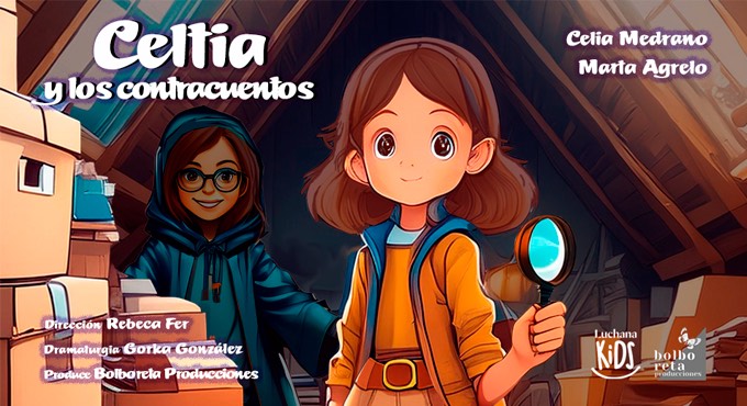 Cartel del espectáculo Celtia y Los Contracuentos