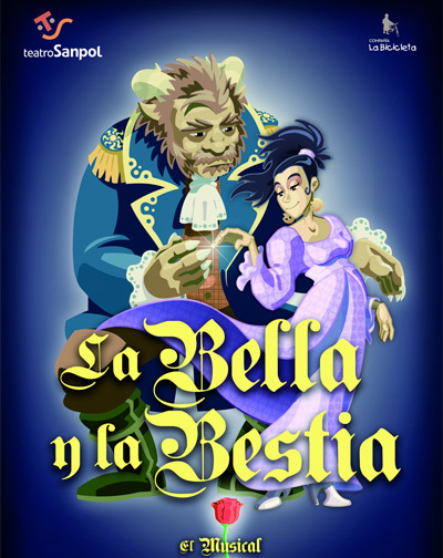 Cartel del espectáculo La Bella y la Bestia, El Musical