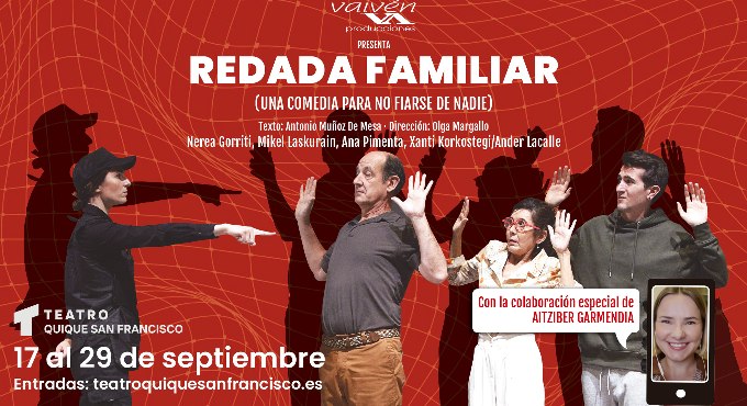 Cartel del espectáculo Redada familiar