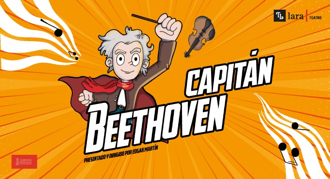 Cartel del espectáculo El Capitán Beethoven