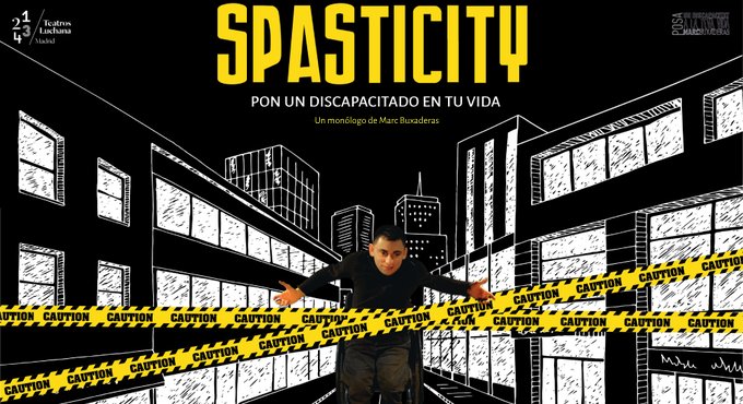 Cartel del espectáculo Spasticity