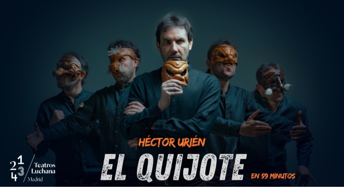 Cartel del espectáculo El Quijote en 59'