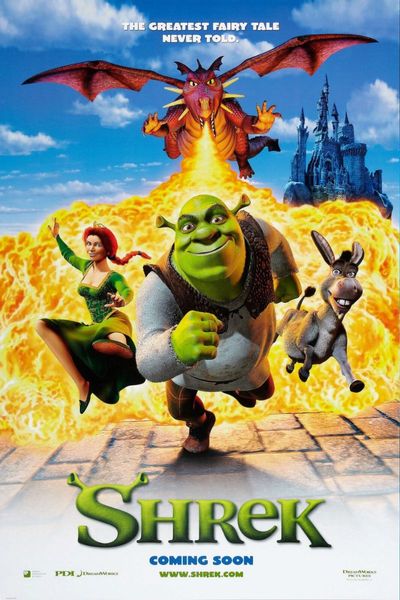 Cartel del espectáculo Shrek