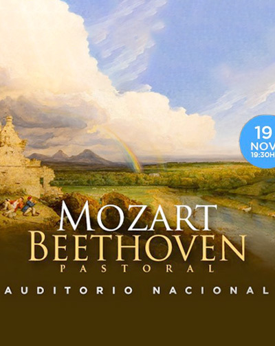 Cartel del espectáculo Coronación Mozart & Pastoral Beethoven