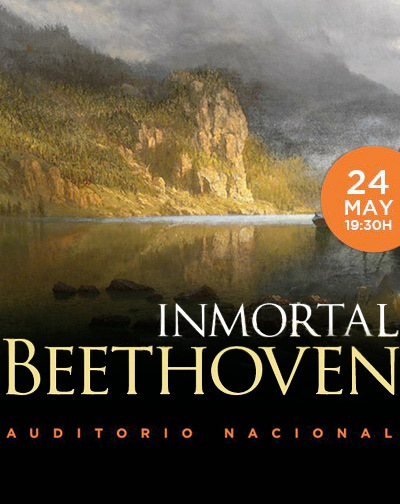 Cartel del espectáculo Inmortal Beethoven