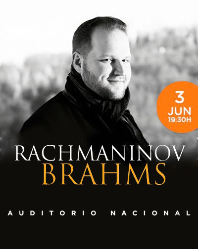 Cartel del espectáculo Rachmaninov & Brahms