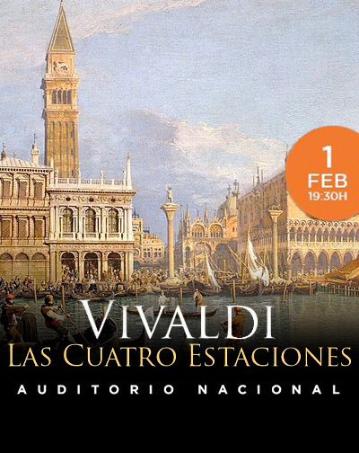 Cartel del espectáculo Las Cuatro Estaciones de Vivaldi