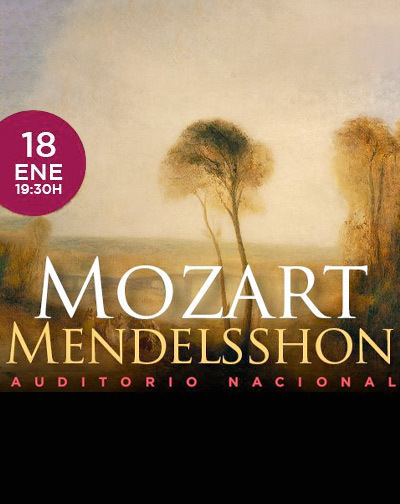 Cartel del espectáculo Grandes Clásicos: Mozart y Mendelssohn