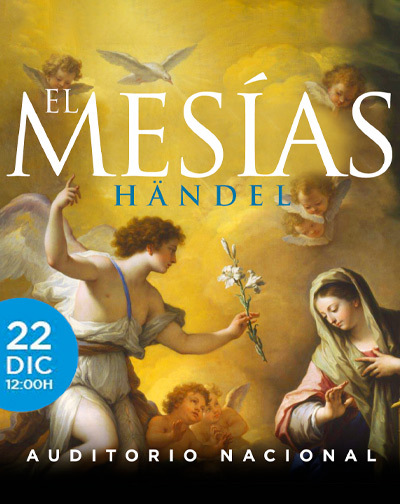 Cartel del espectáculo El Mesías de Handel