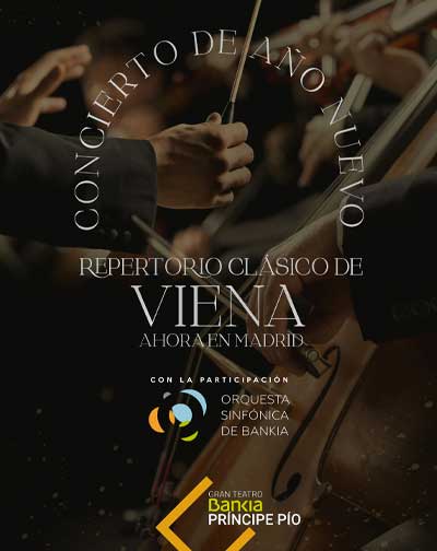 Cartel del espectáculo Concierto de Año Nuevo – Repertorio Clásico De Viena