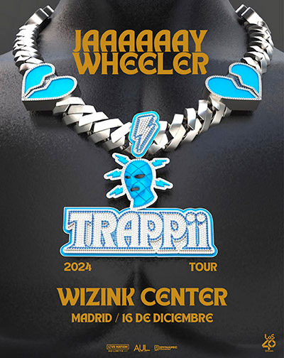 Cartel del espectáculo Jay Wheeler: TRAPPii Tour