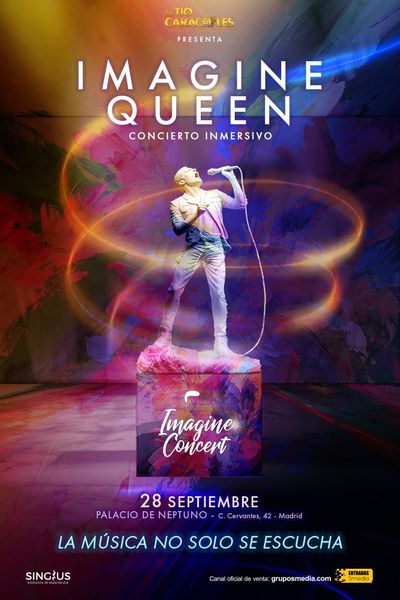 Cartel del espectáculo Imagine Concert - Queen