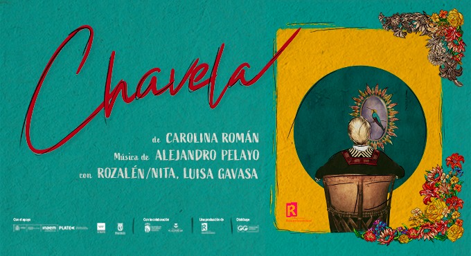 Cartel del espectáculo Chavela, La Ultima Chamana