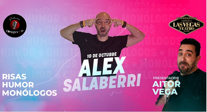 Cartel del espectáculo Alex Salaberri