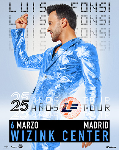 Cartel del espectáculo Luis Fonsi