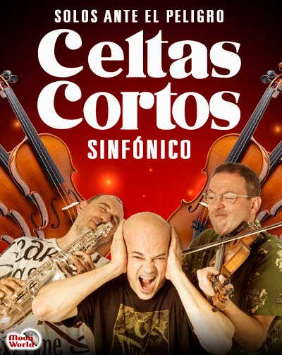 Cartel del espectáculo Celtas Cortos - Solos Ante El Peligro