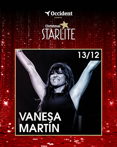 Cartel del espectáculo Vanesa Martín - Starlite Christmas