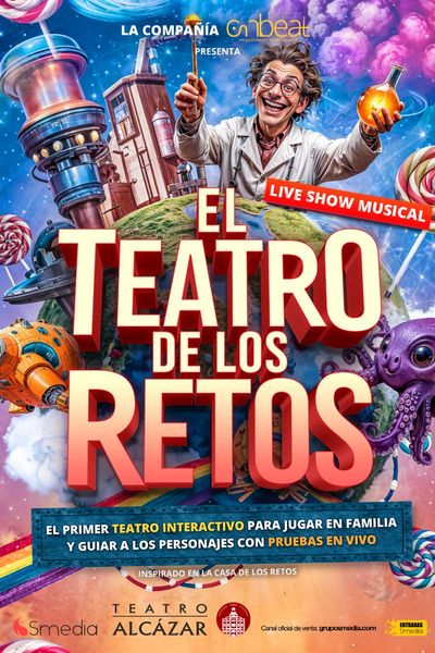 Cartel del espectáculo El Teatro de los Retos