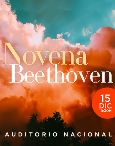 Cartel del espectáculo Novena de Beethoven