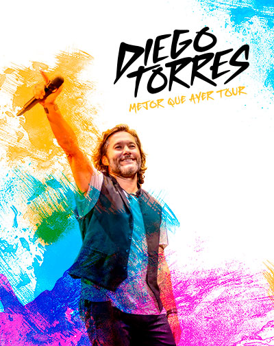 Cartel del espectáculo Diego Torres - Mejor Que Ayer Tour