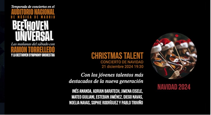 Cartel del espectáculo Christmas Talent