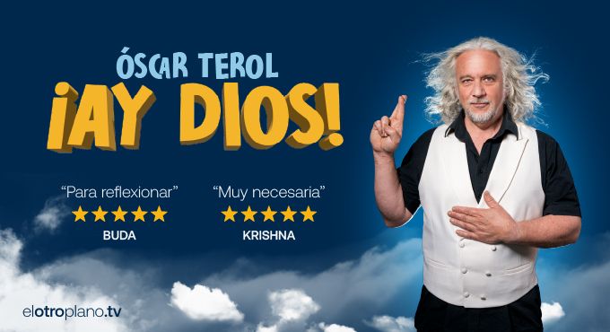 Cartel del espectáculo ¡AY, DIOS!