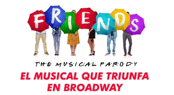 Cartel del espectáculo FRIENDS: La parodia musical 2025