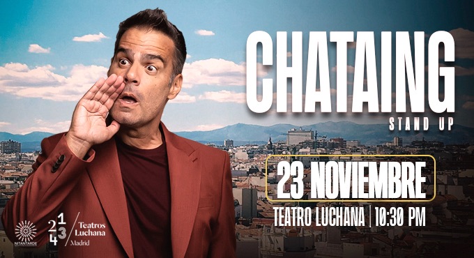 Cartel del espectáculo Chating Stand Up Comedy