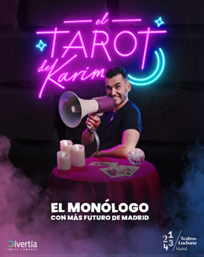 Cartel del espectáculo El Tarot de Karim