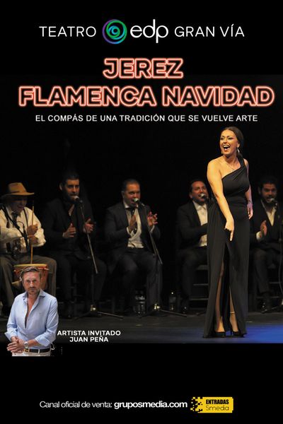 Cartel del espectáculo Jerez Flamenca Navidad