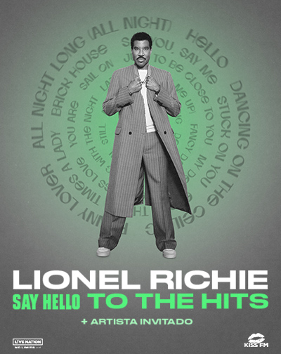 Cartel del espectáculo Lionel Richie - Say Hello To The Hits