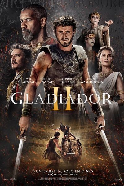 Cartel del espectáculo Gladiator II