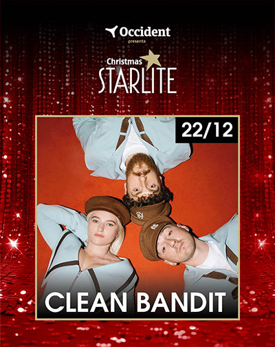 Cartel del espectáculo Clean Bandit - Starlite Christmas