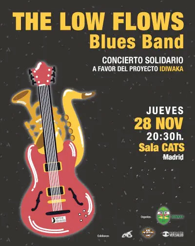 Cartel del espectáculo THE LOW FLOWS BLUES BAND