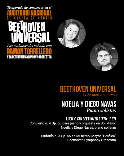 Cartel del espectáculo Beethoven Universal