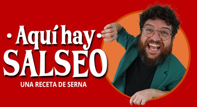 Cartel del espectáculo Aquí hay salseo