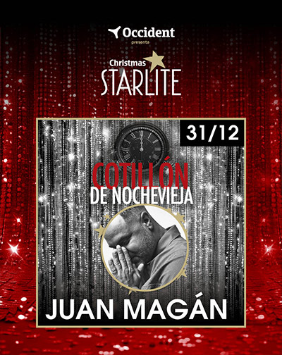 Cartel del espectáculo Juan Magán - Christmas by Starlite