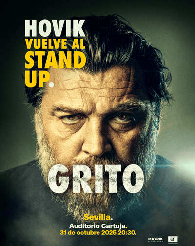 Cartel del espectáculo Hovik GRITO