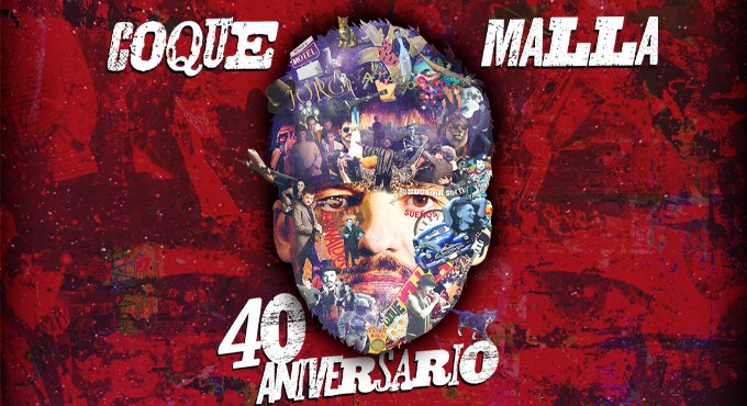 Cartel del espectáculo COQUE MALLA - 40º ANIVERSARIO