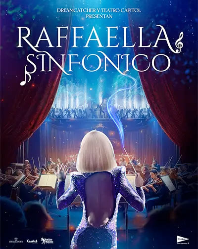 Cartel del espectáculo Raffaella Sinfónico