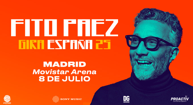 Cartel del espectáculo Fito Páez