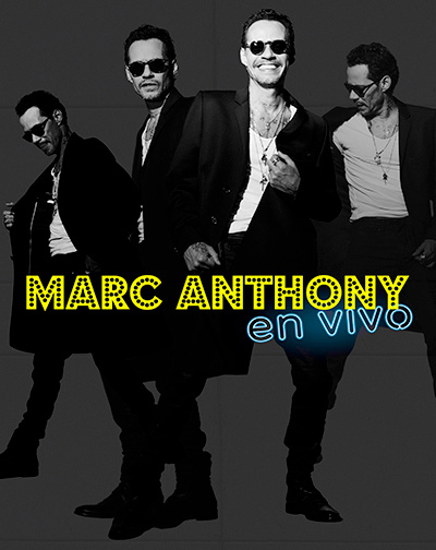 Cartel del espectáculo Marc Anthony