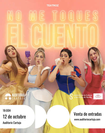 Cartel del espectáculo No Me Toques El Cuento
