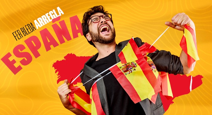 Cartel del espectáculo Fer Bleda Arregla España