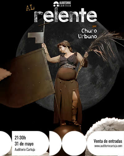 Cartel del espectáculo Al Relente - Charo Urbano